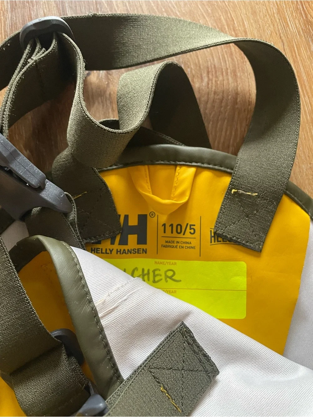 Helly Hansen Kids' Bergen 2.0 Rain Set 5T, rain coat and bibs